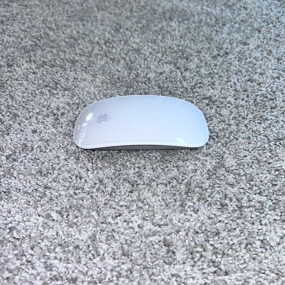 Apple Sleek Silver Mouse